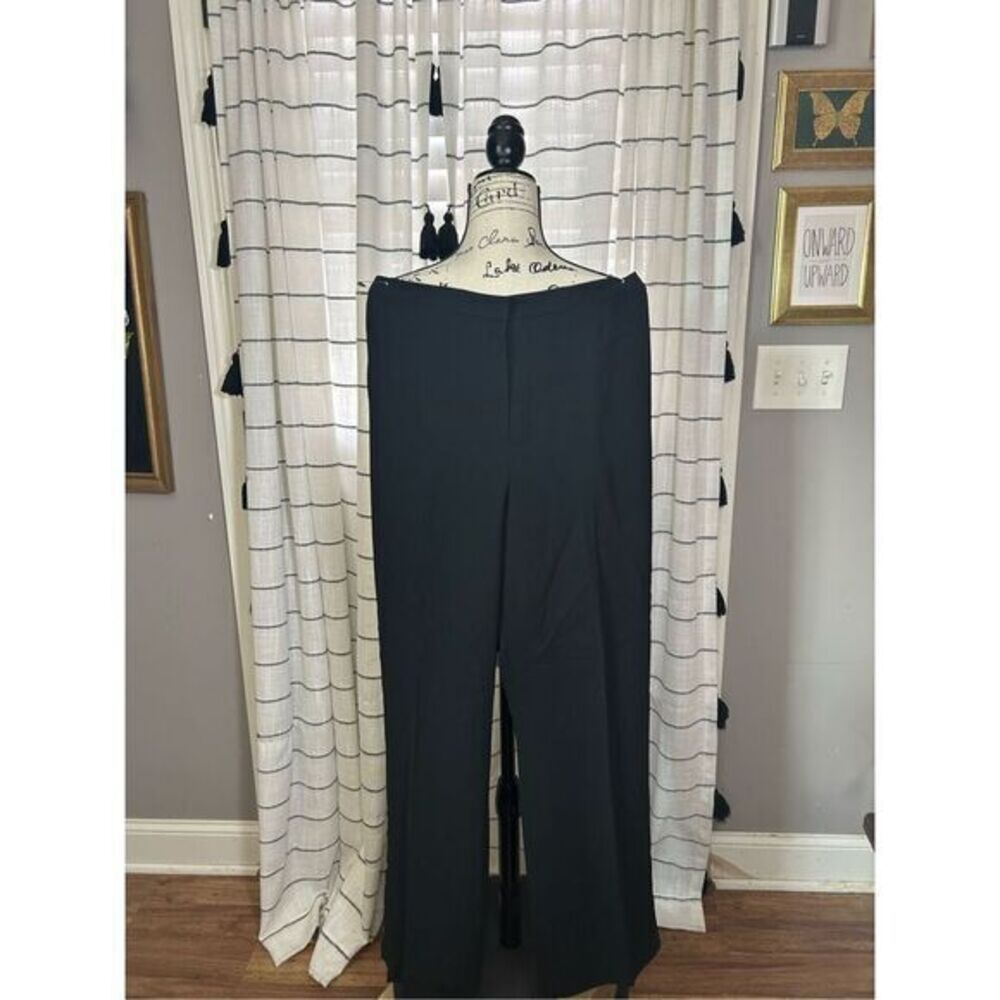 Cynthia Howie Maggy Boutique Black Trousers SIze 12 with Electric Waist